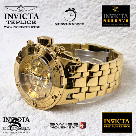 INVICTA Reserve Gold Rush Edition, model 48607