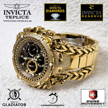 INVICTA Reserve Gladiator Diamond, model 48420