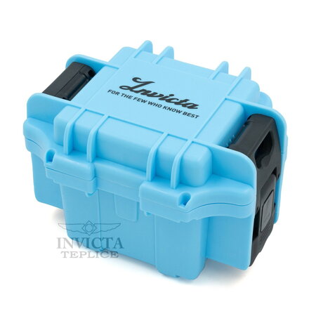 INVICTA Watch Box DC1-LTBLU modrý - 1ks hodiniek
