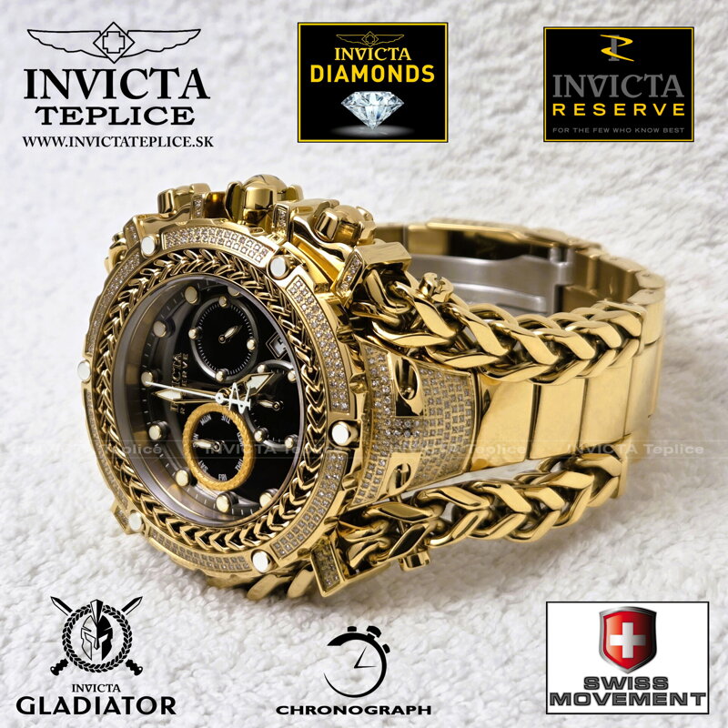 INVICTA Reserve Gladiator Diamond, model 48420