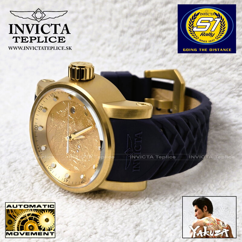 INVICTA S1 Rally Yakuza Dragon Automatic, model 18215