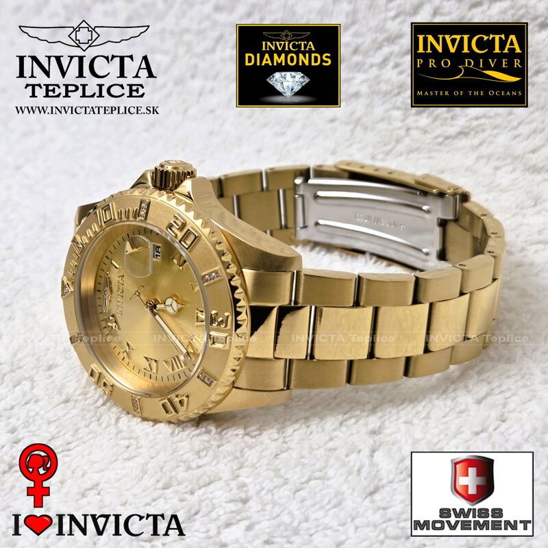 INVICTA Pro Diver Diamond Lady, model 12820