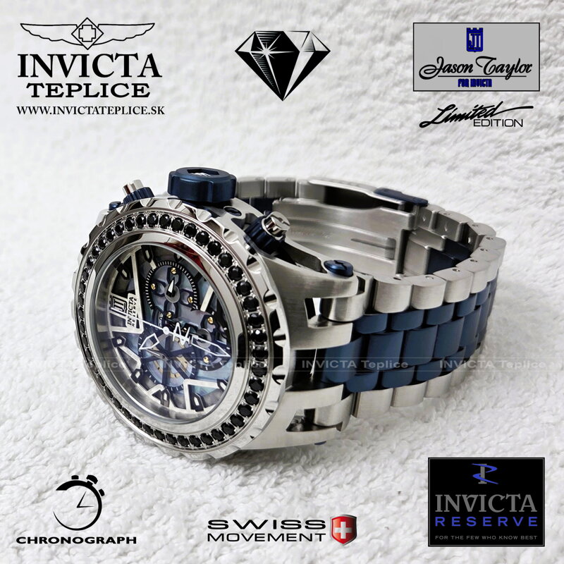 INVICTA Reserve Jason Taylor (Limited Edition), model 34404 INVICTA Reserve Jason Taylor (Limited Edition), model 34404