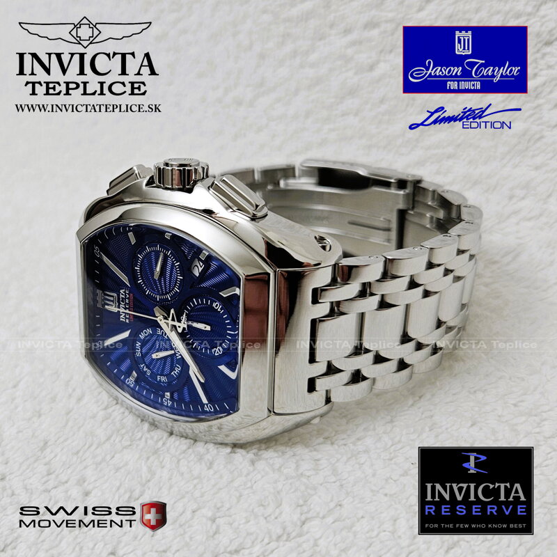 Hodinky Reserve Jason Taylor Limited Edition model 45790 INVICTA Teplice