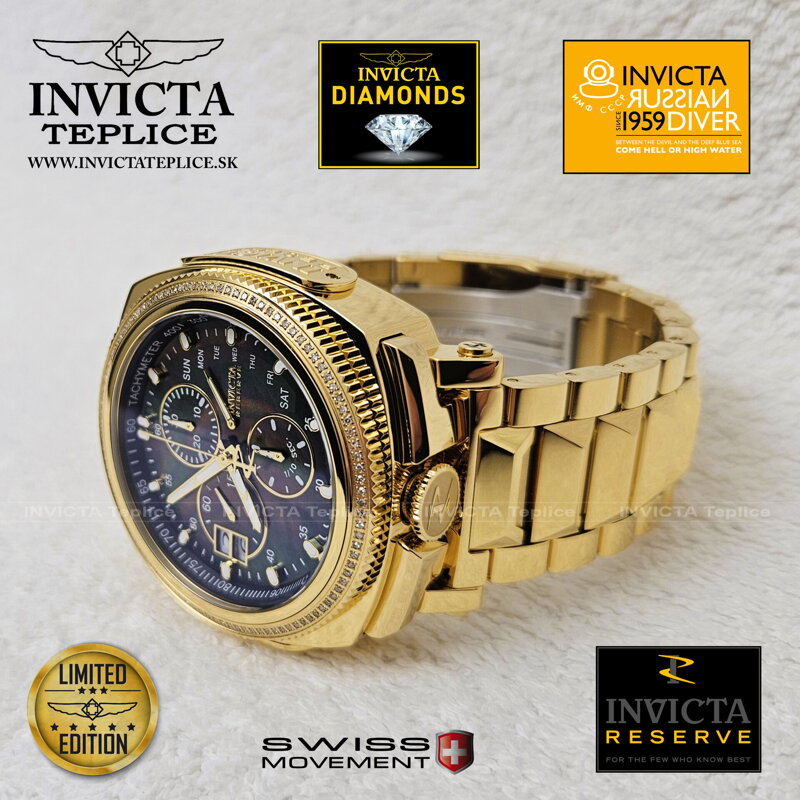 Hodinky Reserve Russian Diver model 31006 INVICTA Teplice