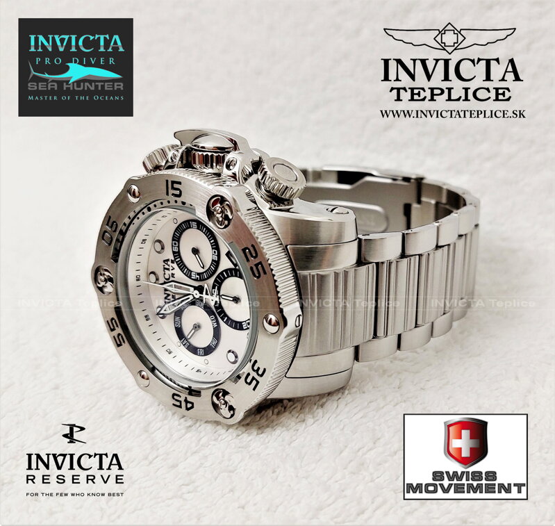 Hodinky INVICTA Reserve Sea Hunter model 38695 INVICTA Teplice