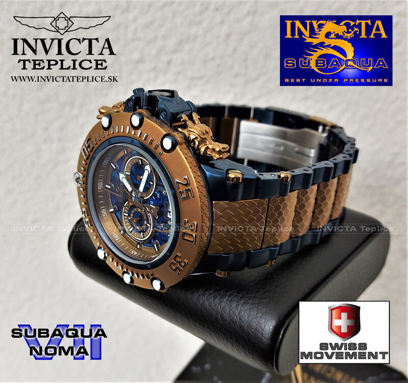 Hodinky Subaqua Noma VII model 34849 INVICTA Teplice