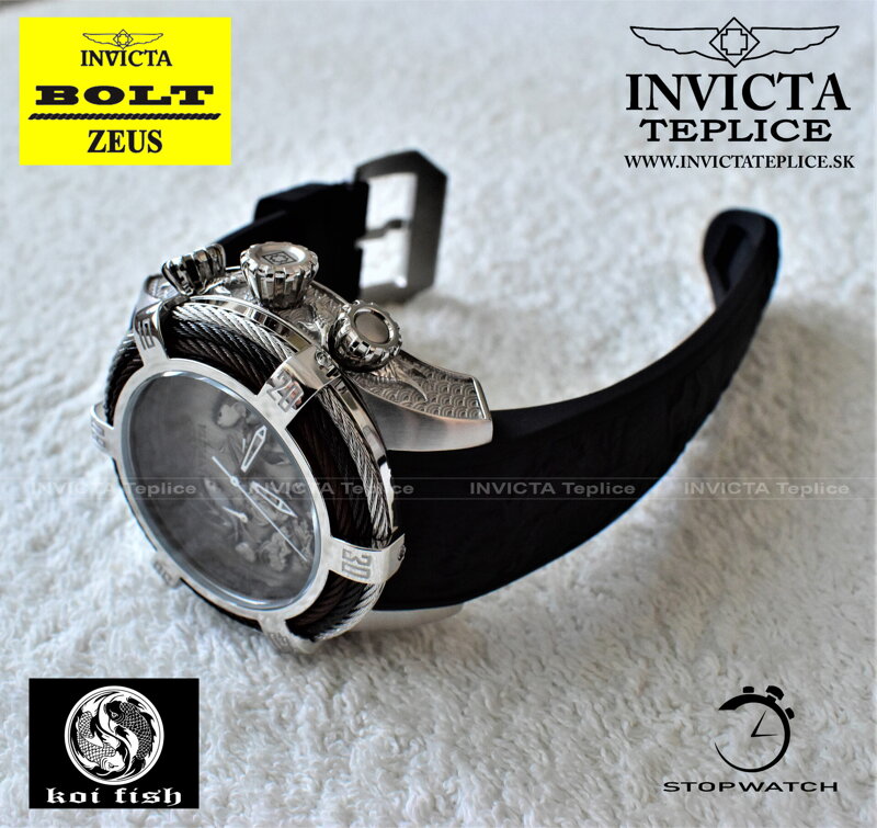 Hodinky INVICTA Bolt Zeus Koi Fish model 25359 INVICTA Teplice
