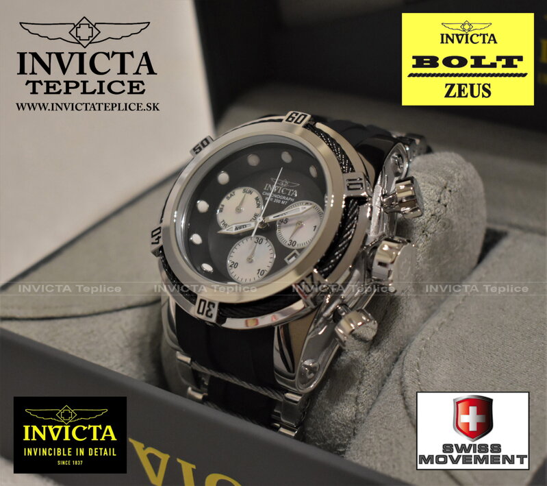 Hodinky INVICTA Bolt Zeus model 28154 INVICTA Teplice